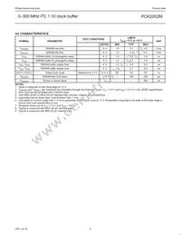 PCK2002MPW Datasheet Page 5