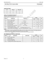PCK2002PD Datasheet Page 3