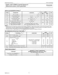 PCK2020DL Datasheet Page 7