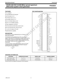 PCK2023DL Datasheet Page 2