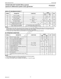PCK2023DL Datasheet Page 6