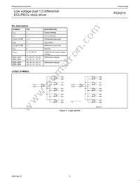 PCK210BD Datasheet Page 3