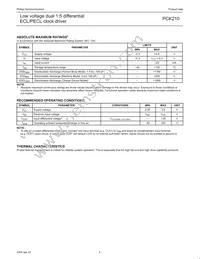 PCK210BD Datasheet Page 4