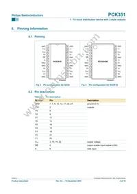 PCK351D Datasheet Page 4