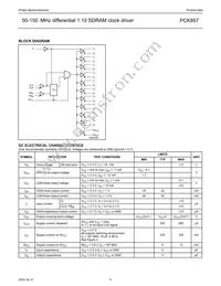 PCK857DGG Datasheet Page 4