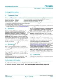 PCK940LBD Datasheet Page 15