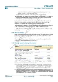 PCK942CBD Datasheet Page 8