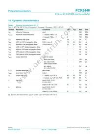 PCK9446BD Datasheet Page 7