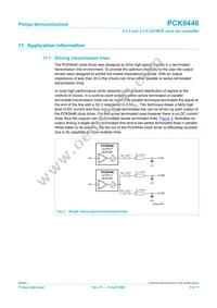 PCK9446BD Datasheet Page 9