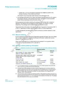 PCK9446BD Datasheet Page 14