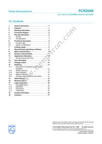 PCK9446BD Datasheet Page 17