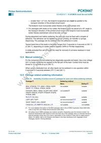PCK9447BD Datasheet Page 14