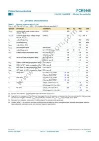 PCK9448BD Datasheet Page 6