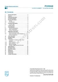 PCK9448BD Datasheet Page 20