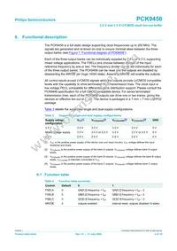 PCK9456BD Datasheet Page 4