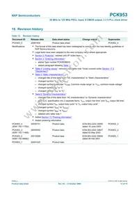 PCK953BD Datasheet Page 13