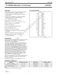 PCKV857EV Datasheet Page 2