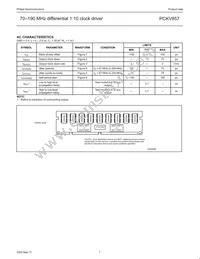 PCKV857EV Datasheet Page 7