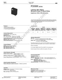 PCKWK-112D2M Datasheet Cover