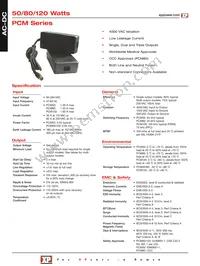 PCM50US2V5 Datasheet Cover