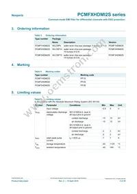 PCMF2HDMI2SZ Datasheet Page 3