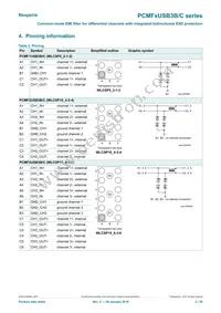 PCMF2USB3B/CZ Datasheet Page 2