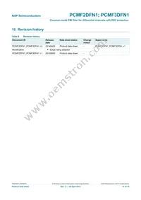 PCMF3DFN1X Datasheet Page 12