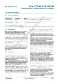 PCMF3DFN1X Datasheet Page 13