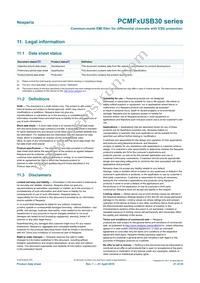 PCMF3USB30Z Datasheet Page 21