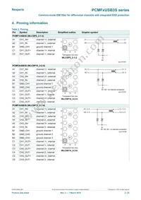 PCMF3USB3SZ Datasheet Page 2