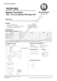 PCP1103-P-TD-H Datasheet Cover