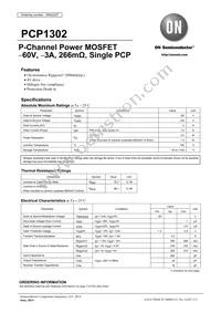 PCP1302-TD-H Datasheet Cover