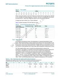 PCT2075GVH Datasheet Page 13