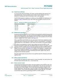 PCT2202UKZ Datasheet Page 13