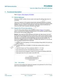 PCU9654PW Datasheet Page 6