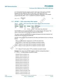 PCU9655PW Datasheet Page 13