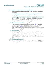 PCU9655PW Datasheet Page 15