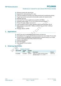 PCU9669B Datasheet Page 2