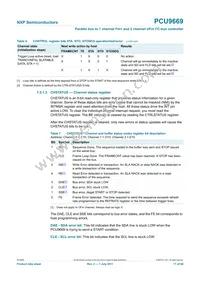 PCU9669B Datasheet Page 17