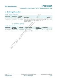 PCU9955ATWJ Datasheet Page 4