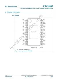PCU9956ATWY Datasheet Page 5
