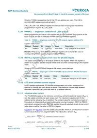 PCU9956ATWY Datasheet Page 23