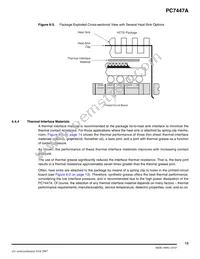 PCX7447AVGH1167NB Datasheet Page 13