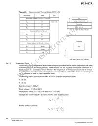 PCX7447AVGH1167NB Datasheet Page 16