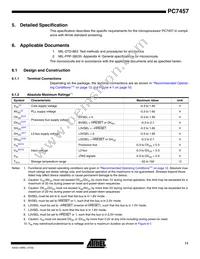 PCX7457VGU933NC Datasheet Page 11