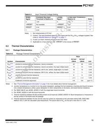 PCX7457VGU933NC Datasheet Page 13