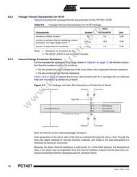 PCX7457VGU933NC Datasheet Page 14