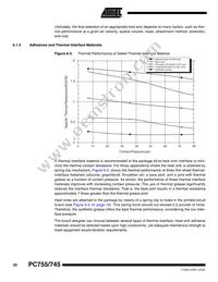 PCX755CVZFU400LE Datasheet Page 20