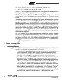 PCX755CVZFU400LE Datasheet Page 22