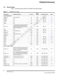 PCX8240VTPU200EZD3 Datasheet Page 4
